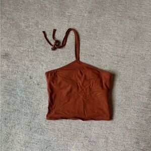 Hollister halter neck tank top